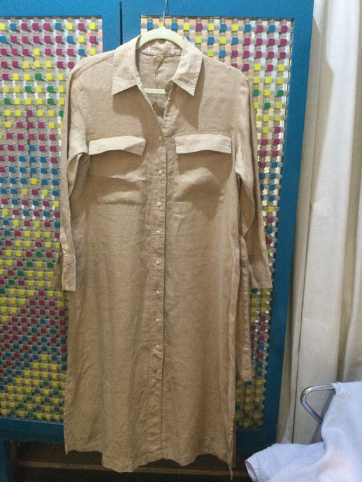Light brown long dress