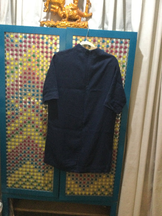 Navy Lenin dress