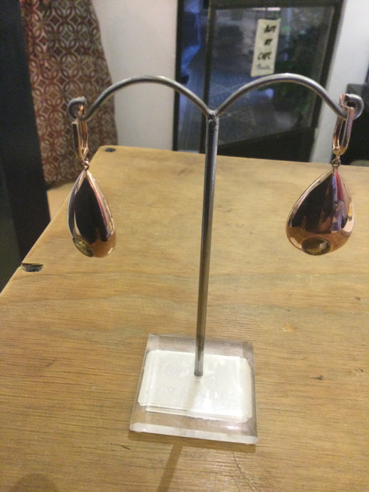 Plated silver earrings