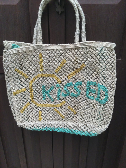 Sun kissed jute bag