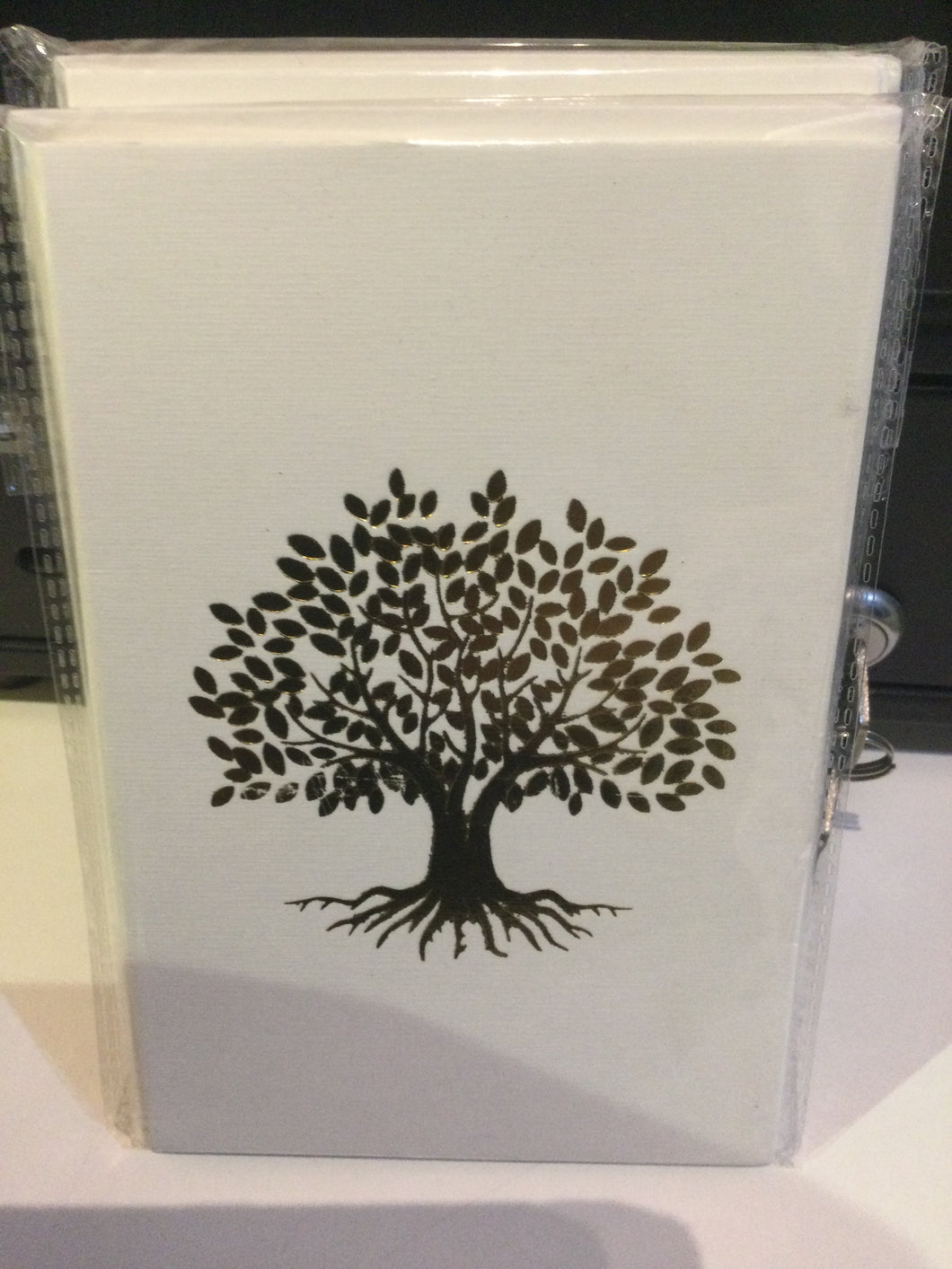 Gold tree cards