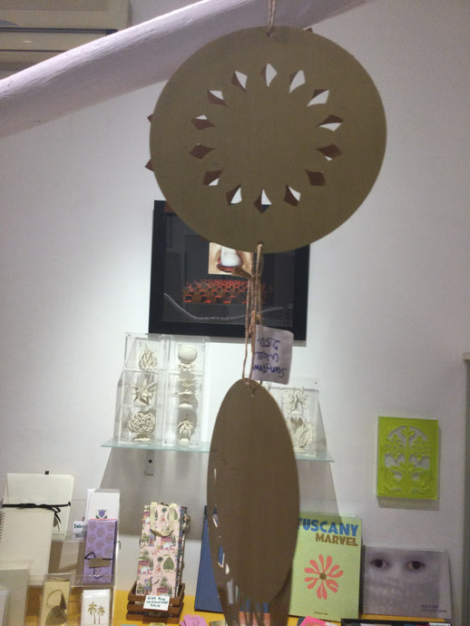 Sunflower meditation wall decor