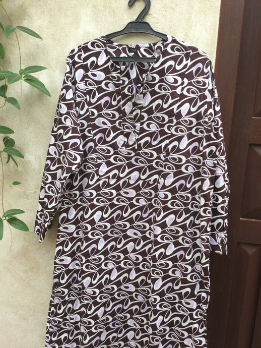 BROWN KAFTAN