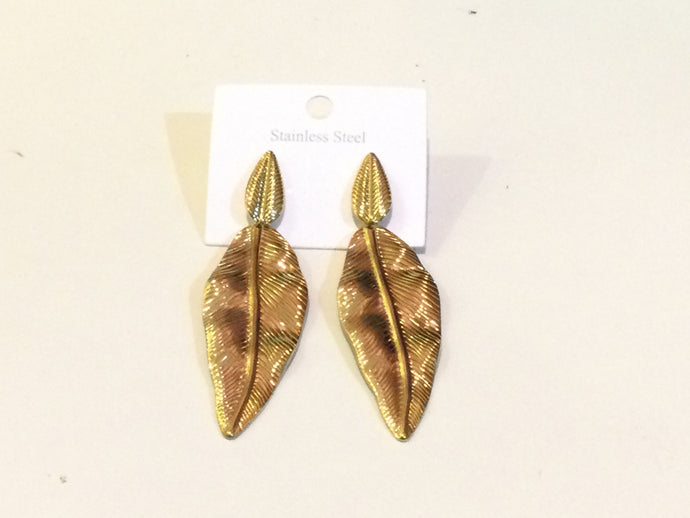 Leaf earrings