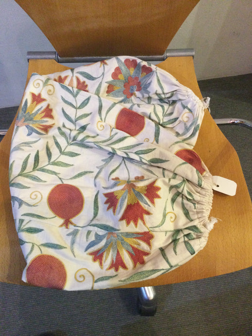 Long pillow cover with design