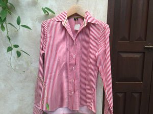 Red stripe longsleeve