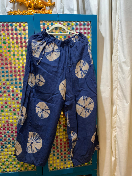 BANDHNI GOL LINEN PANTS