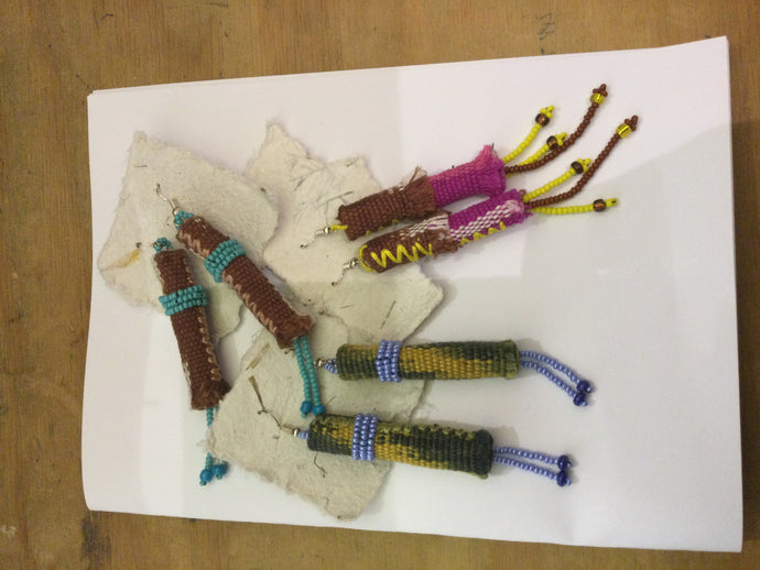 Kawkaw design earrings