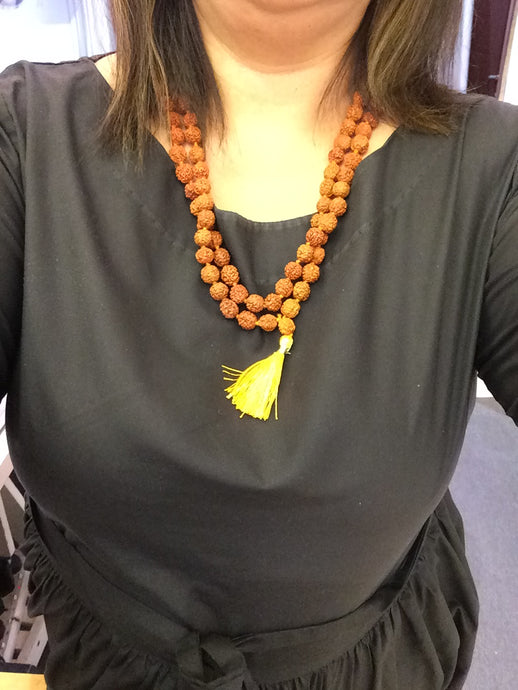 Rudraksh Mala necklace