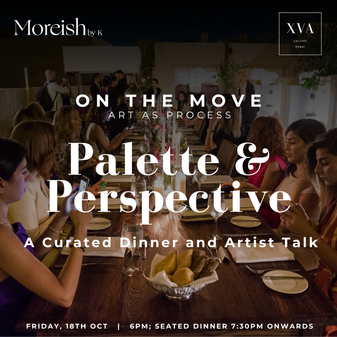 Palette & Perspective: A Curated Dinner and Artist Talk