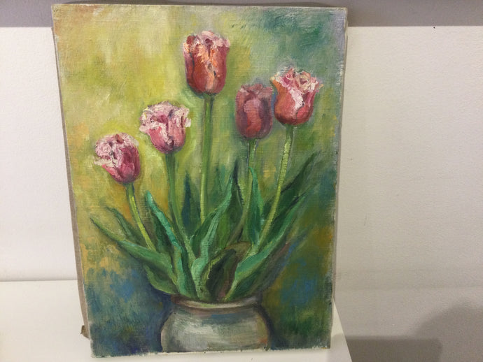 Tulip flower painting