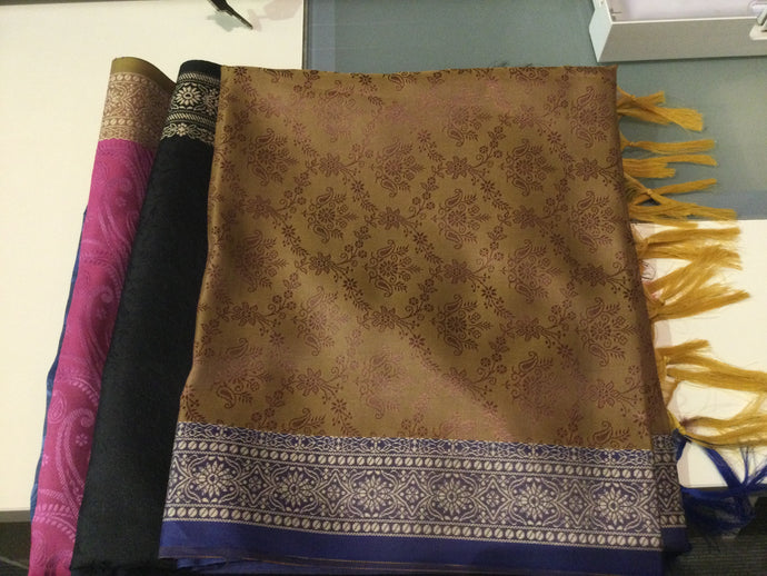Banana Silk Handwoven Scarves Hampi