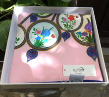 SILK SCARF ORIGINAL AND DRAWN PAINTING