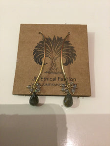 BAC058G labradorite earrings