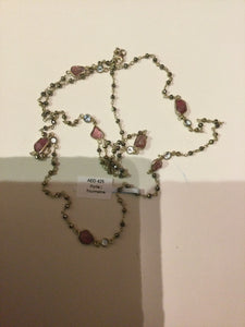 Pyrite tourmaline necklace JJH