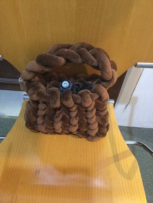 Tricot chocolate brown bAg