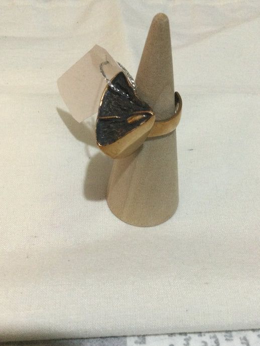 Bronze ring 2.5 x2.5x3cm L