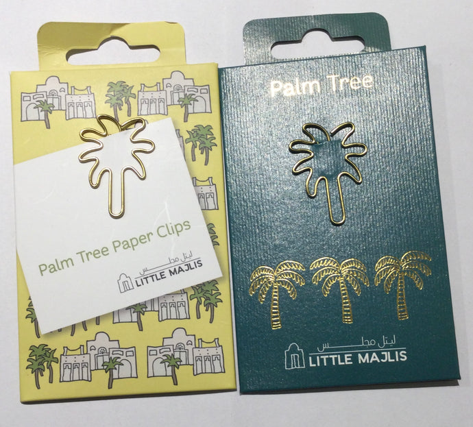 Paper clip palm tree