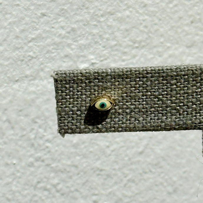 Enamel Protective Eye Single Earring