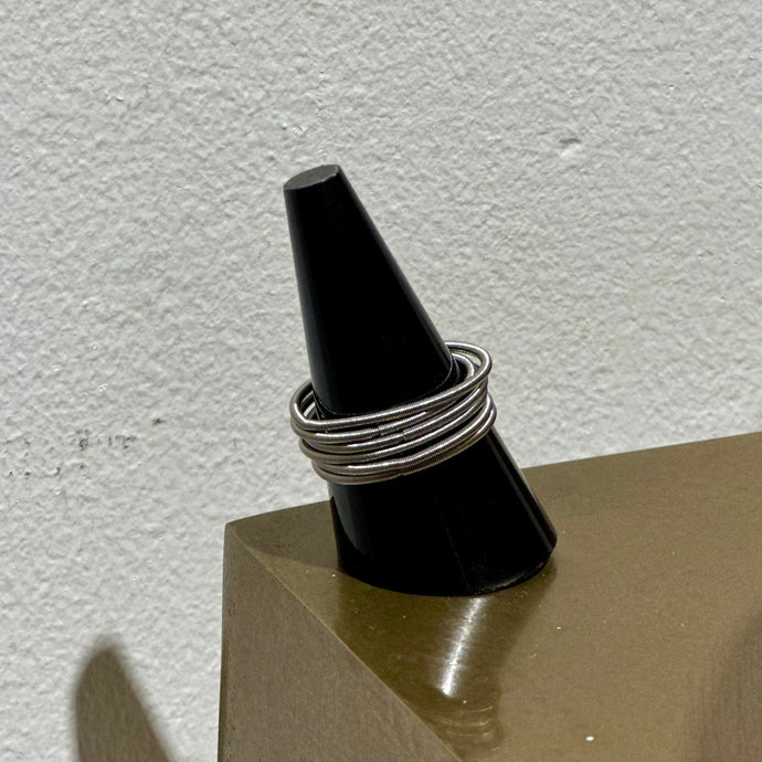 Sterling Silver Coil Stackable Rings (Set of 6)