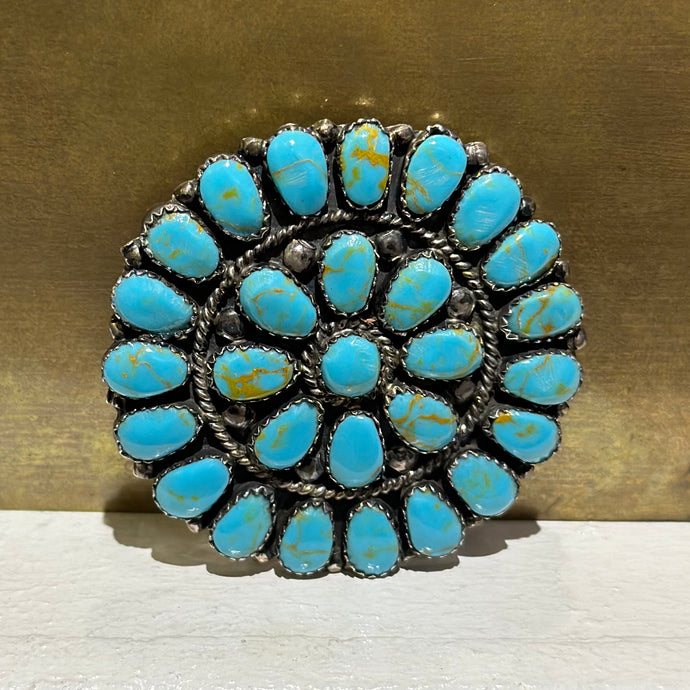 Turquoise Navajo Pin