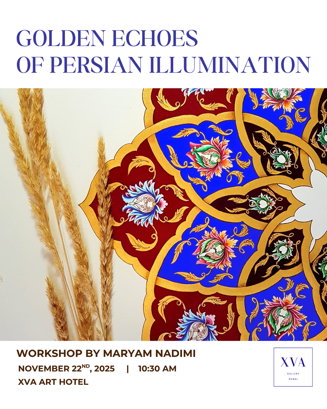 Golden Echoes of Persian Illumination : A Therapeutic Workshop Experience