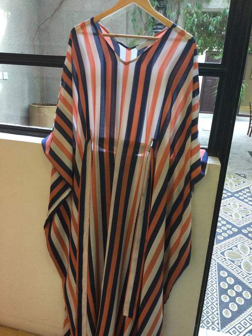 STRIPE MOROCCAN KAFTAN