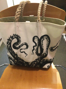 Sea bag from Maine octopus tote