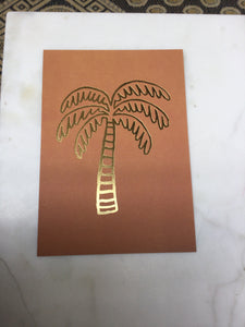 POST CARD PALM TREE ORCHE