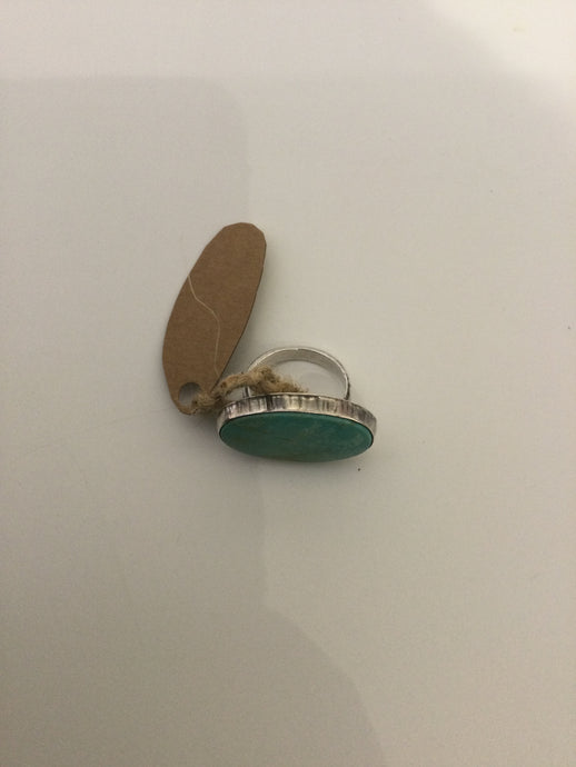 MOROCCAN TURQUOISE HORIZONTAL RING