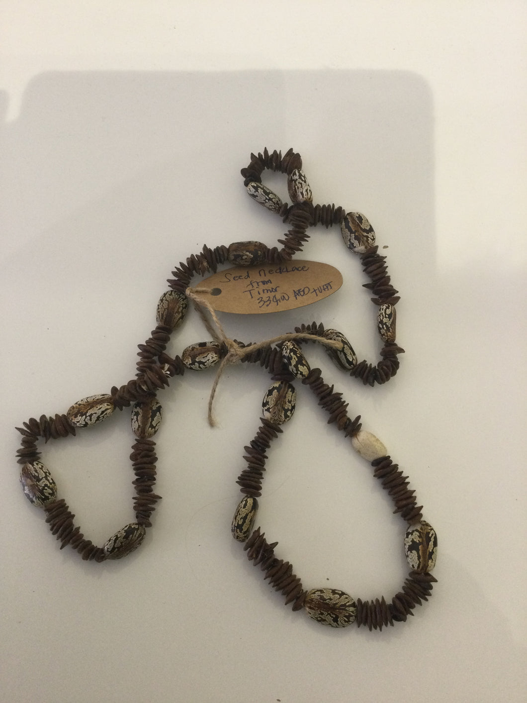 SEED NECKLACE FROM TIMOR