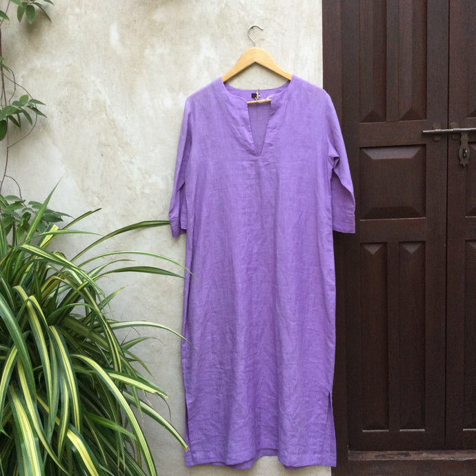 XVA Purple Kurtha